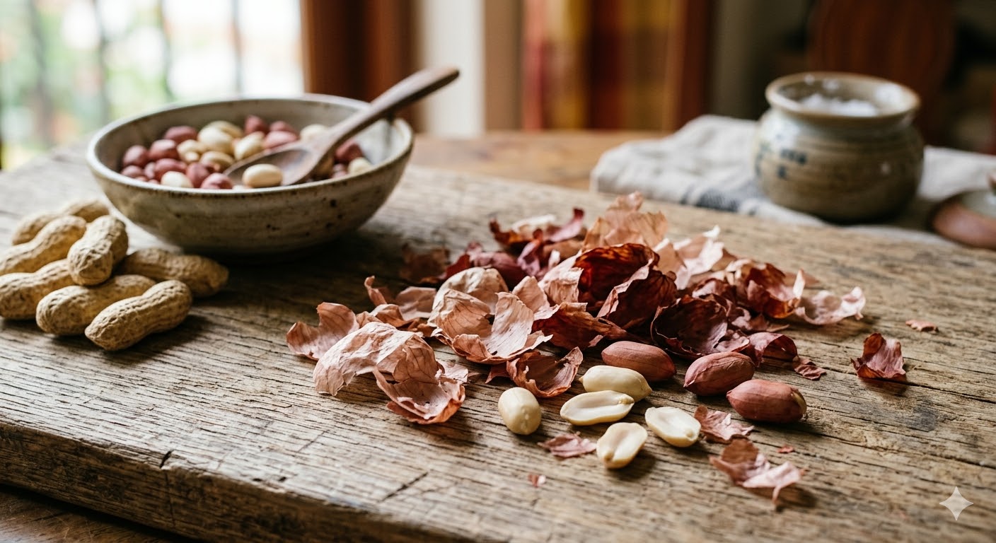 Vỏ Lụa Đậu Phộng Là Gì? Có Tác Dụng Gì Trong Nông Nghiệp & Chăn Nuôi?